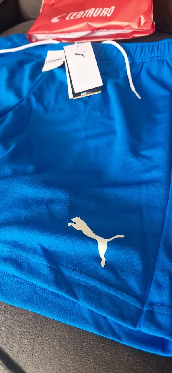 BERMUDA PUMA COMPRADA NA CENTAURO DO SHOPPING GRÃO PARÁ NOVA  - Foto 3