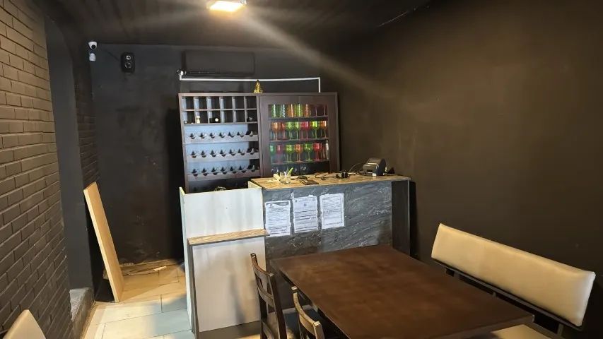 Balcão caixa para loja, pizzaria ou lanchonete 185x70x110