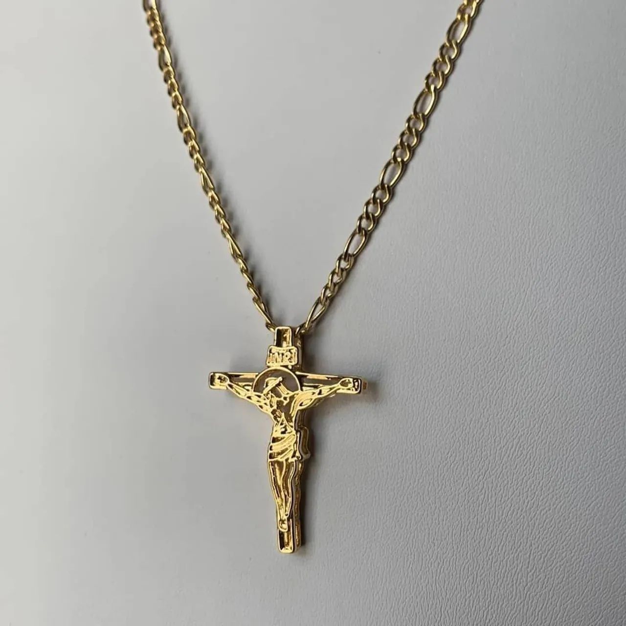 CORRENTES MASCULINAS BANHADAS A OURO 18K - Foto 5