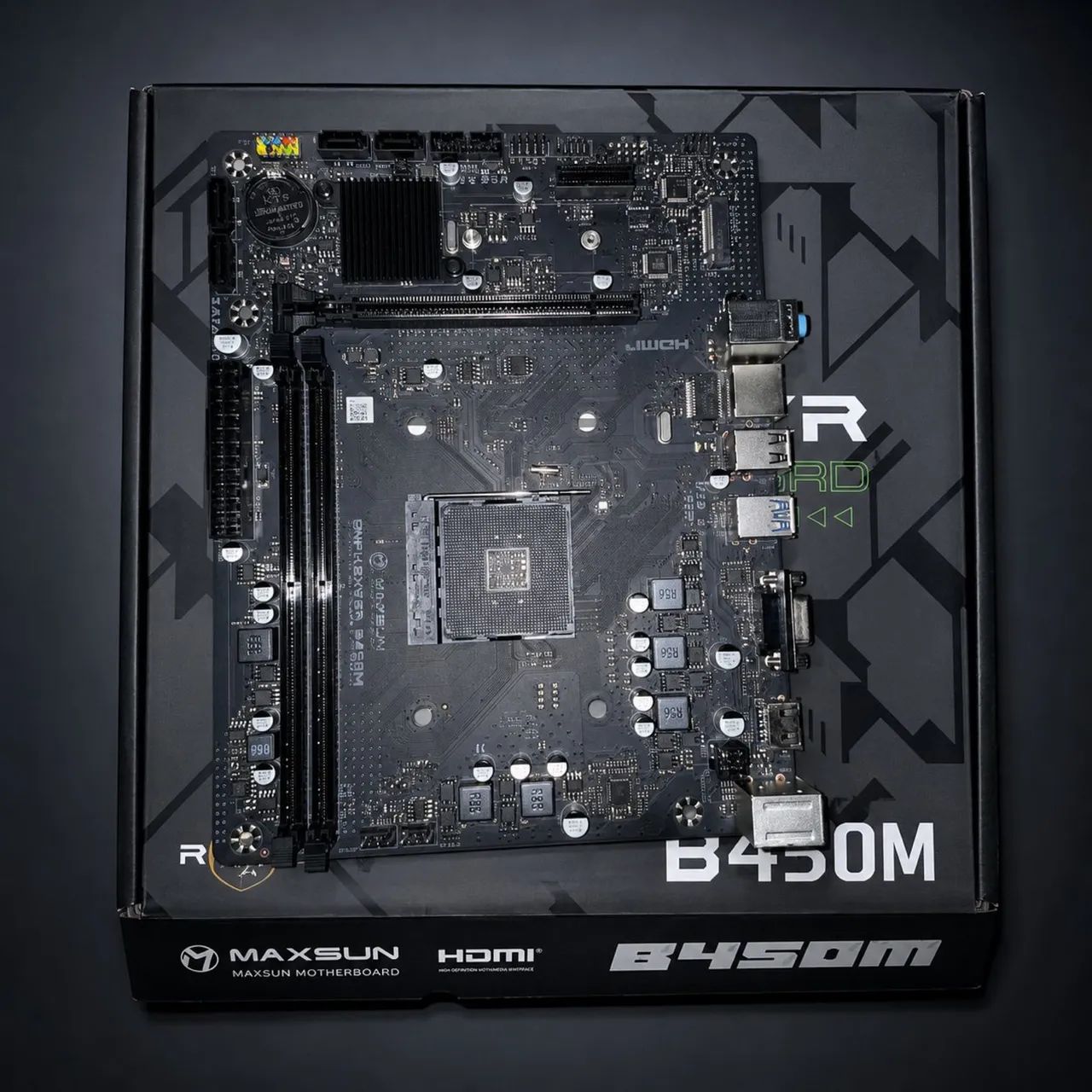 Placa mãe b450M Maxsun  