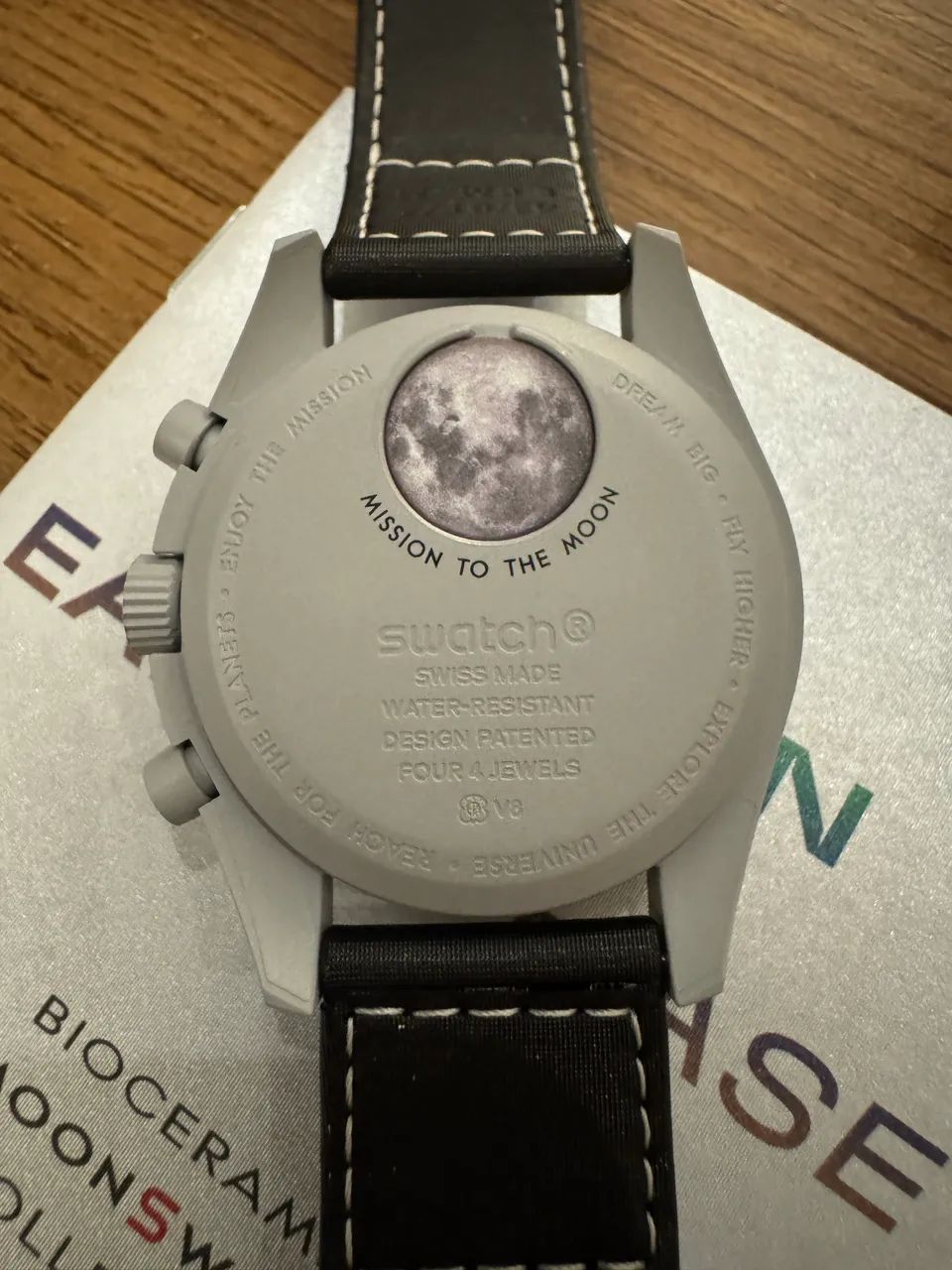 Relógio Moonswatch Omega Earthphas - Foto 3