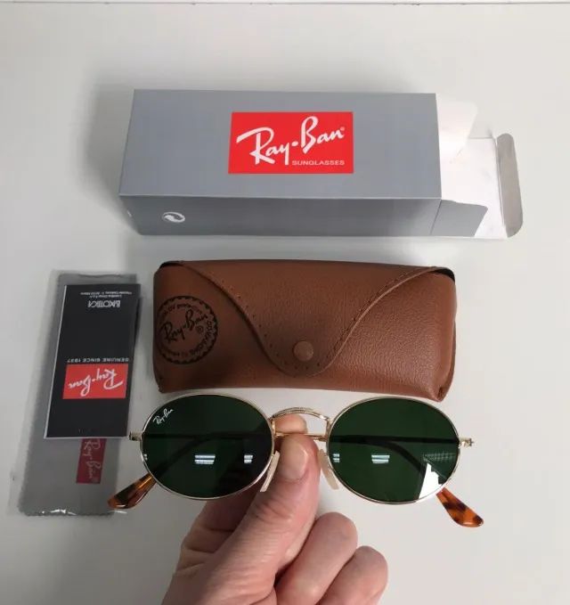 óculos de sol ray ban oval g15 