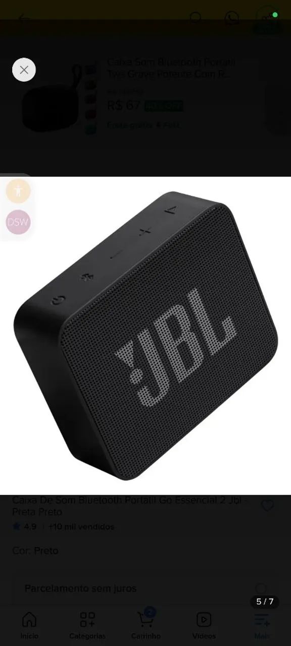 Caixa de som Original JBL - Foto 3