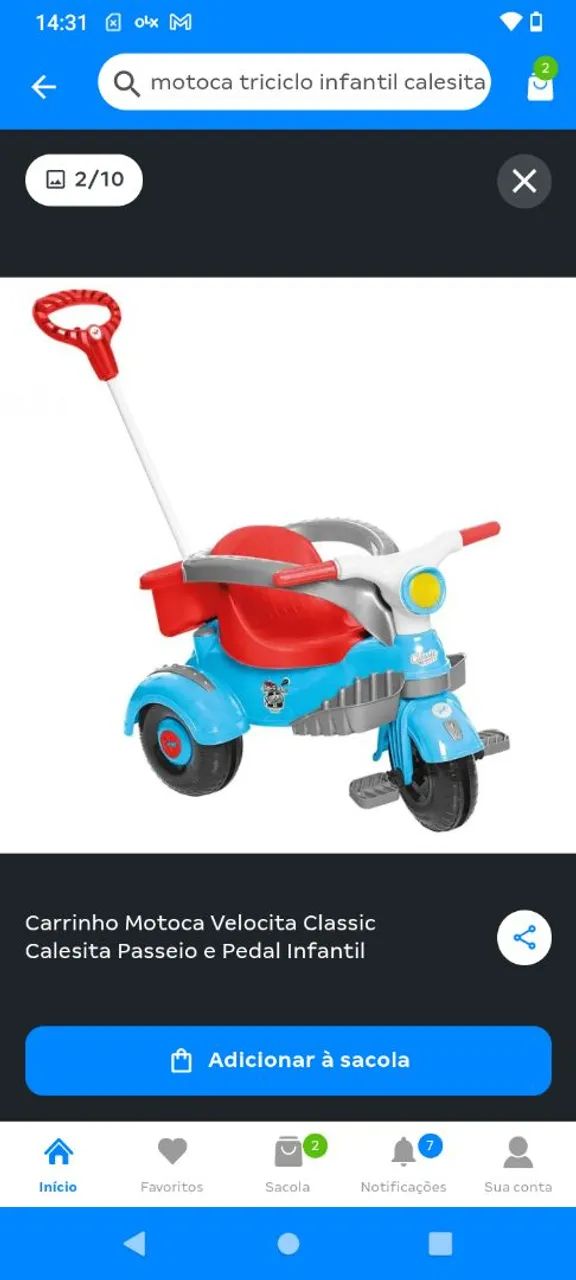 Carrinho infantil  - Foto 2
