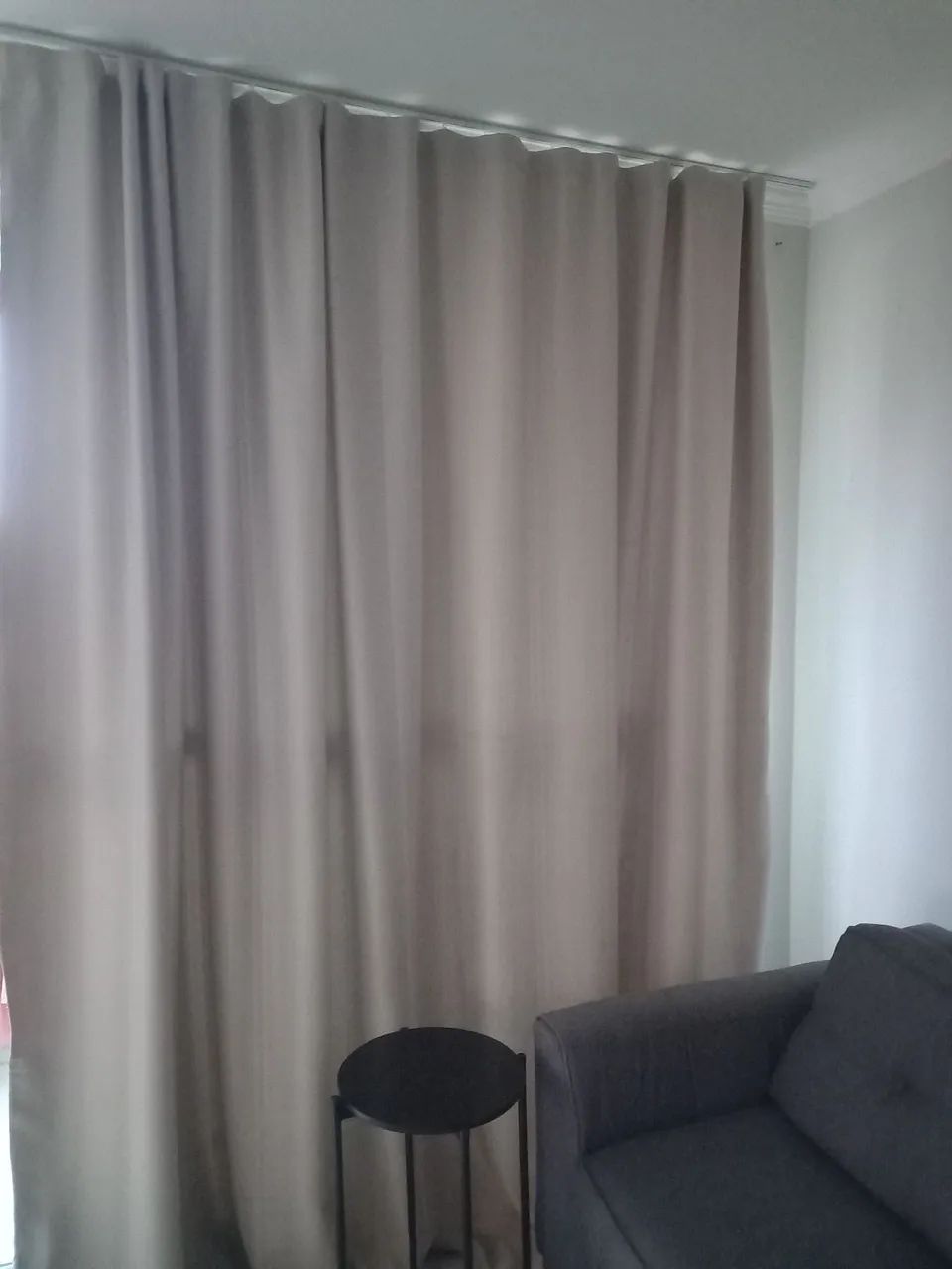 Cortina blecaut sala ou quarto P/  trilho  - Foto 2