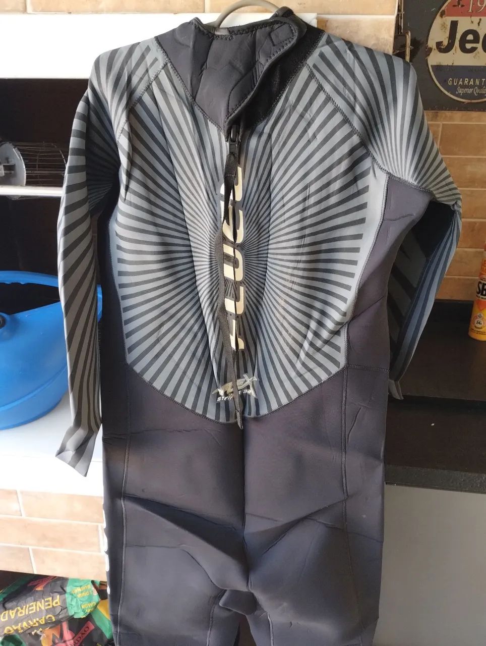 Long John Fluel 3/2mm roupa de borracha  - Foto 2