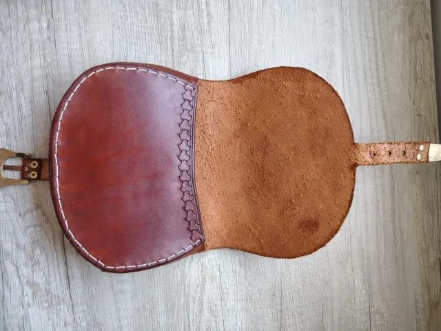 Bolsa e cinto com estilo medieval - Foto 4