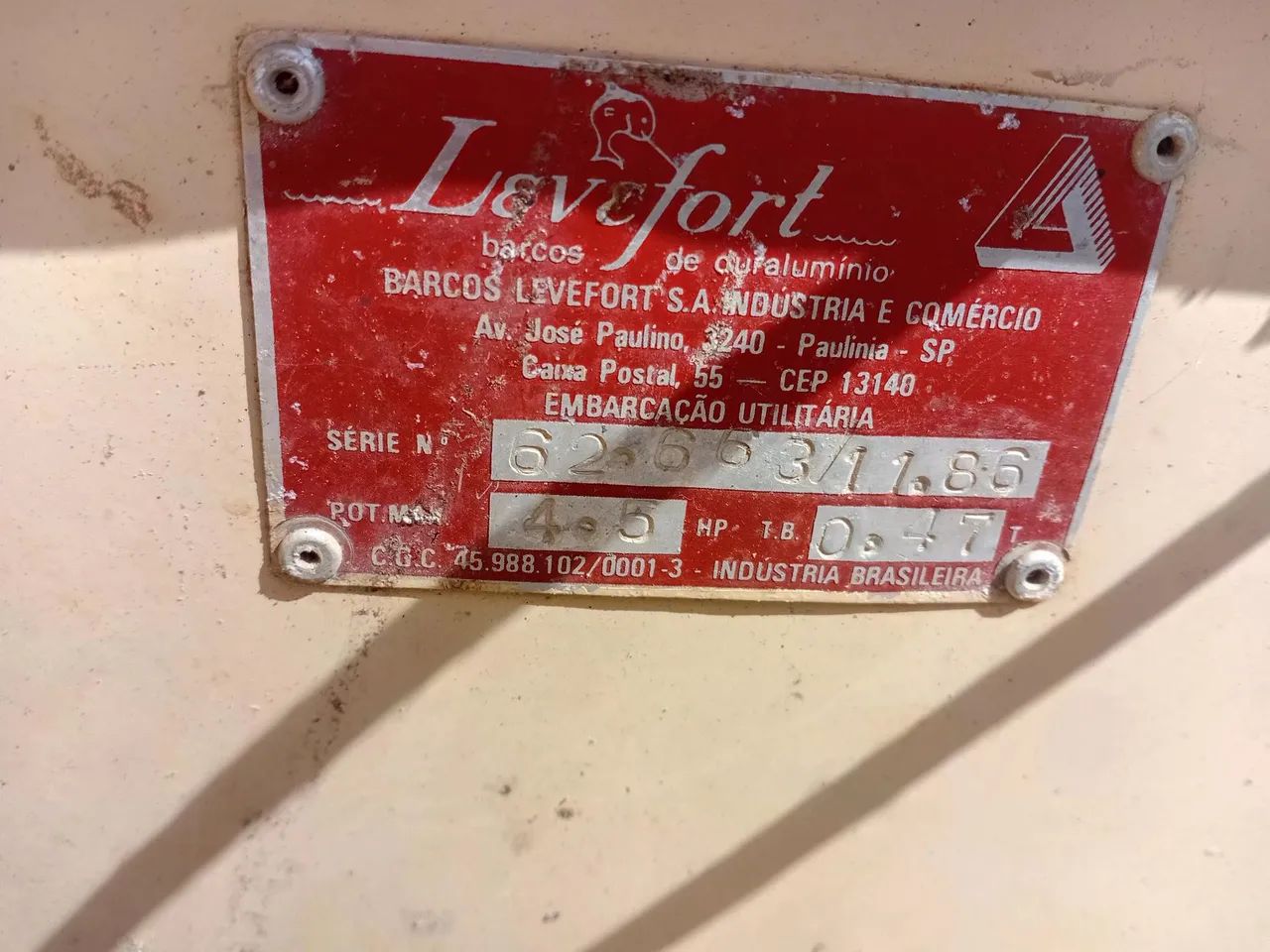 Barco de alumínio otimo estado com carretinha r$4.500,00  - Foto 3