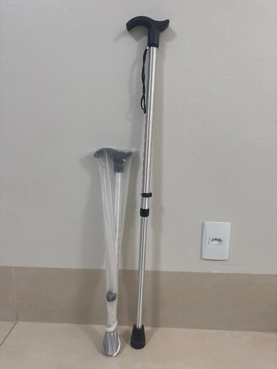 Bengala de alumínio reforçado! Nova!