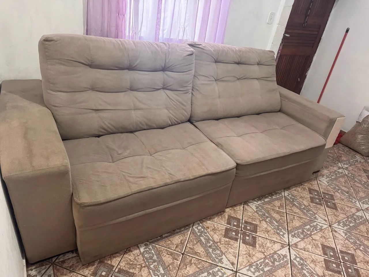 Sofá retratil (semi novo) - Foto 5