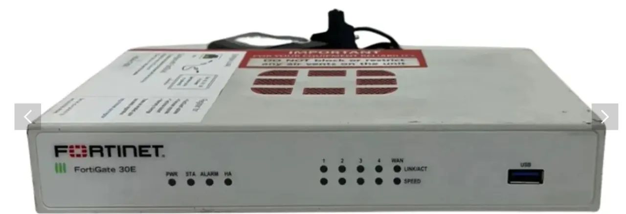 Firewall fortinet fortigate 30e