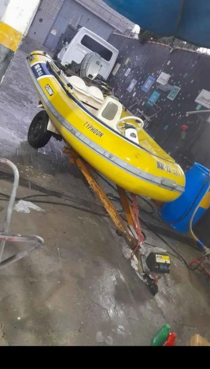 Bote 1996 FlexBoat, 3 lugares, ótimo estado. - Foto 2