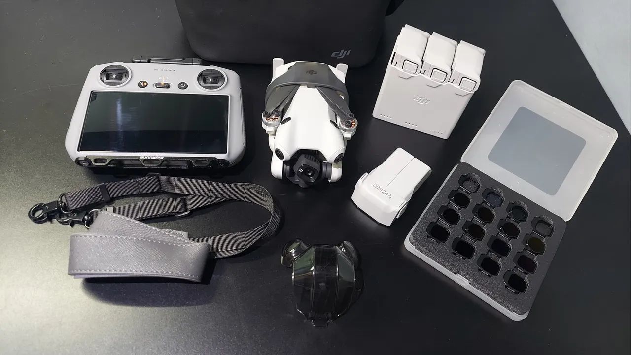 DJI Mini 4 Pro Completo RC2 + RC-N2 + 3 Baterias + Pouco Uso - Foto 5