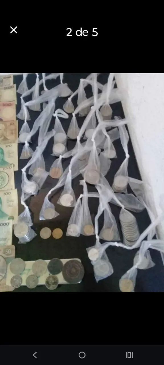 Moedas e cédulas antigas  - Foto 3