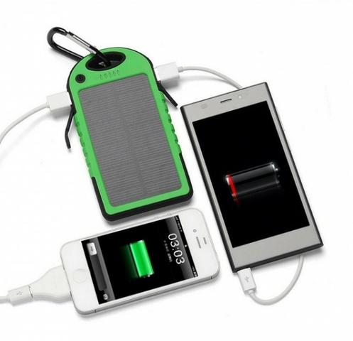 Carregador Bateria Externa Solar 8000 Mah Usb Celular Tablet - Foto 2