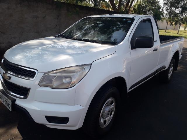 S10 2012/13 2.8 diesel branca 4x2 cab. simples - Foto 11