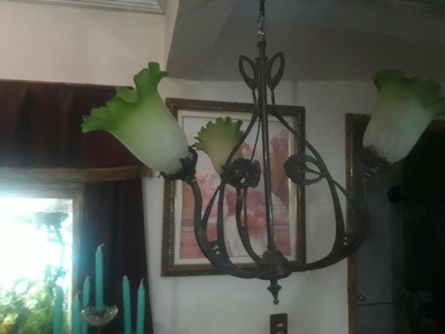 Lustre art deco 1930 original - Foto 3