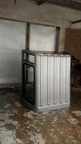 Capota de fibra l200 mitsubishi