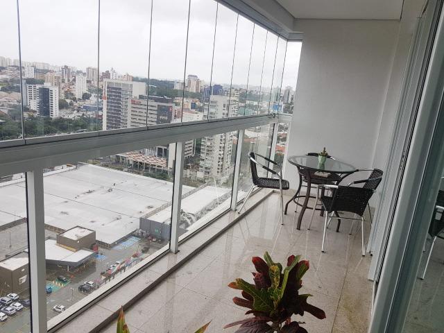 Linda Sala Comercial Mobiliada Andar Alto E Varanda - Foto 9