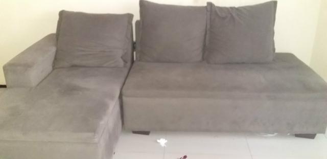 Vendo sofá pouco usado 400,00 reais