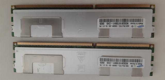 Memoria RAM PC ECC DDR3 8GB 10600 com dissipador