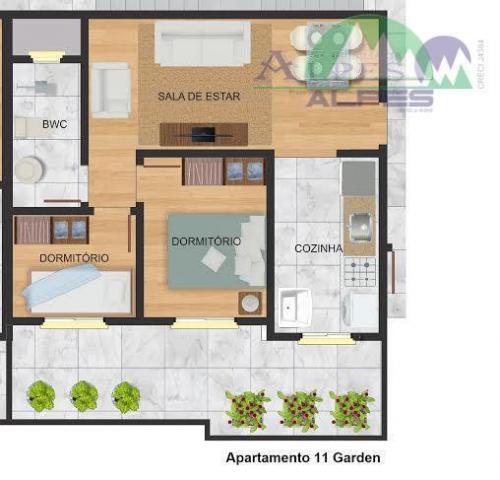 Apartamento residencial à venda, colônia murici, são josé dos pinhais. - Foto 4