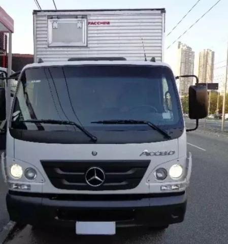 Mercedes Benz Acello 1016 baú alumínio