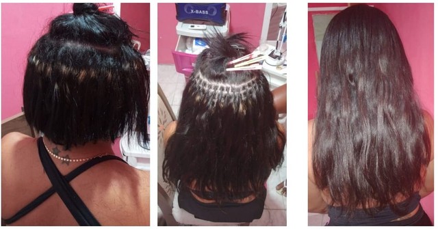 Aplicação e manutenção de Mega hair  - Foto 5