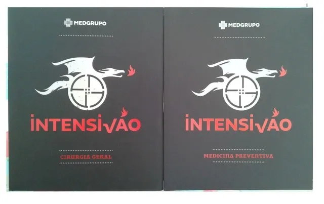 Conjunto completo com as 06 apostilas do Intensivão Medgrupo 2014