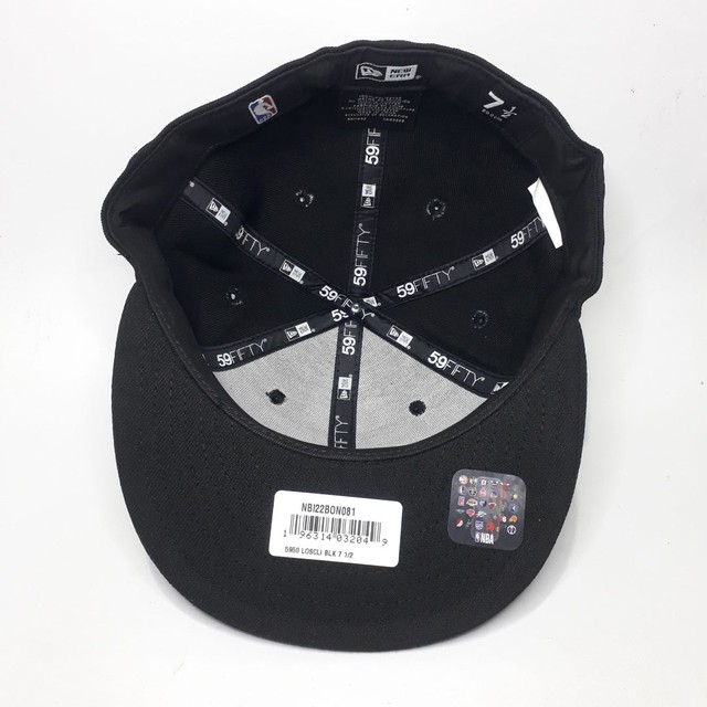 Boné Los Angeles Clippers Preto - New era - Fitted - Nba - 7 1/2 - Foto 4