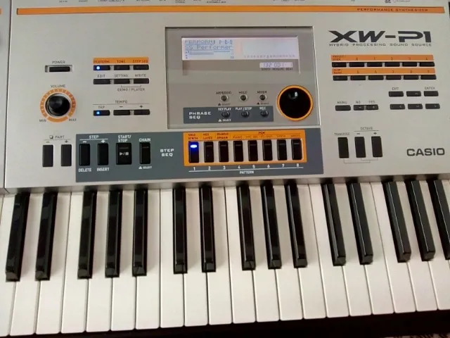 Teclado Sintetizador Casio XWP1 5/8 Profissional - Infolaser Instrumentos  Musicais