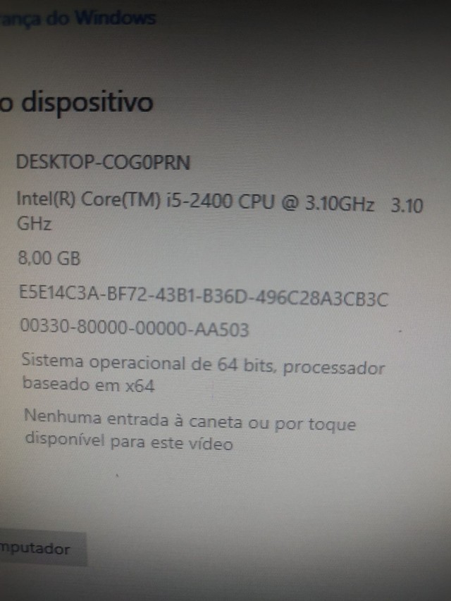 Cpu core i5 