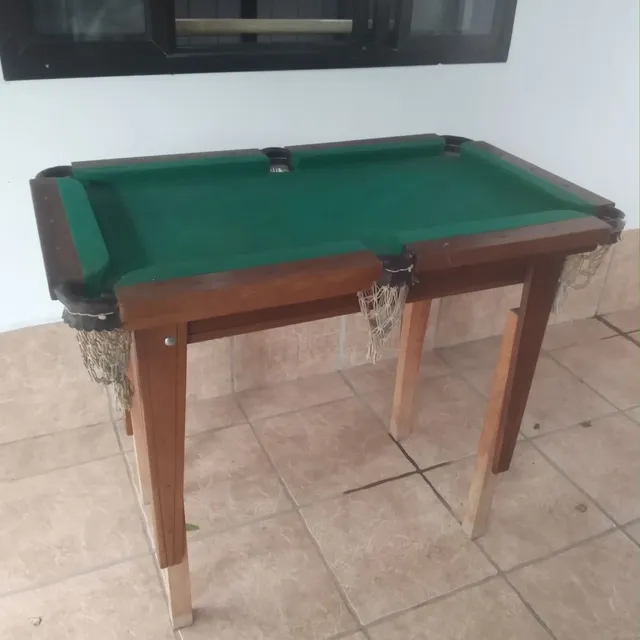 Mesa De Sinuca Ate 600 Reais