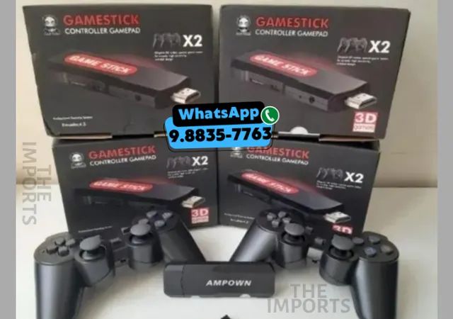 Game Stick Retrô GD10 Ultra 30.000 jogos + 2 Controles