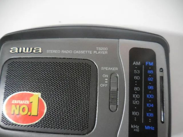 walkman radio antigo aiwa