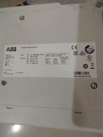 Inversor de frequência 1 cv abb 380- 500 volt trifásico. - Foto 2