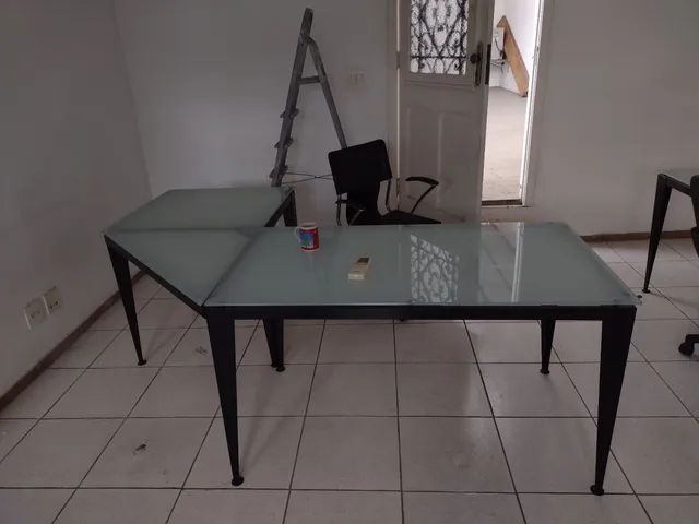 mesa de vidro escritório  - Foto 2