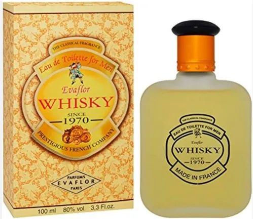 Perfume masculino Whisky Evaflor 100ml edt