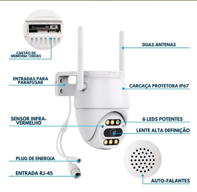 Camera Smart 4mp a Prova Dágua - Lançamento - Foto 3