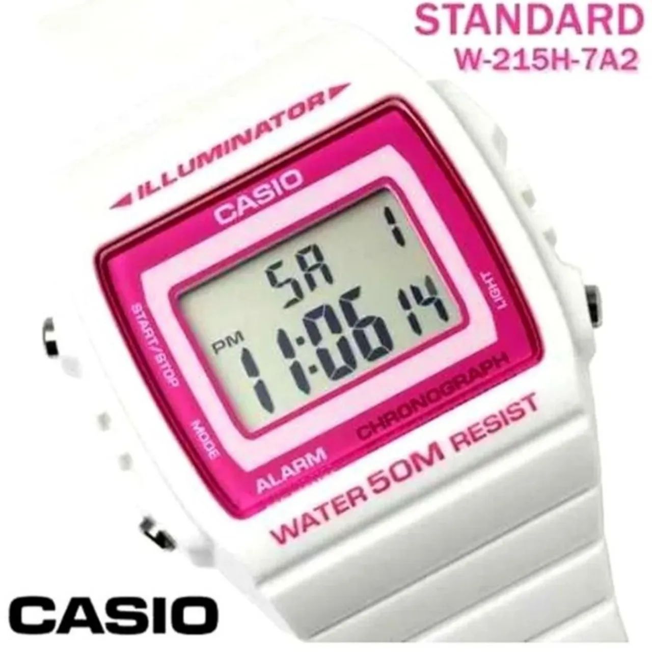 Relógio Casio Standard W-215H-7A2VDF - Foto 2