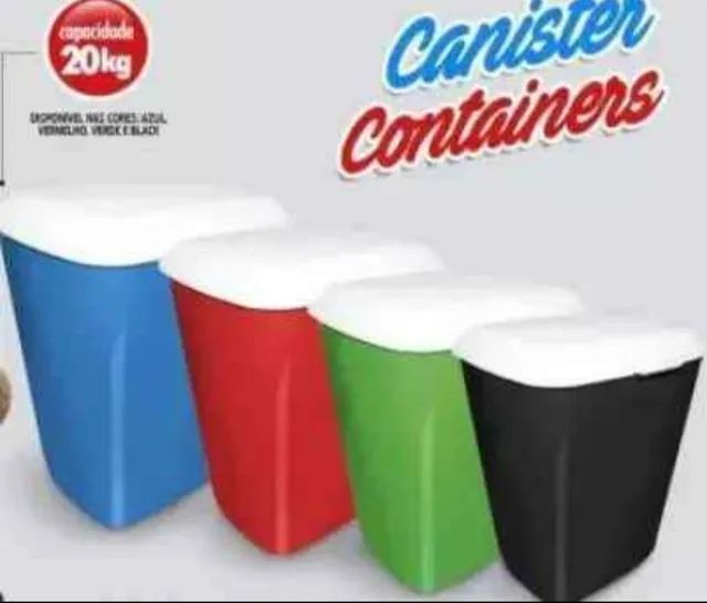Pote resistente semi-novo p/ ração ou o que desejar  - Foto 4