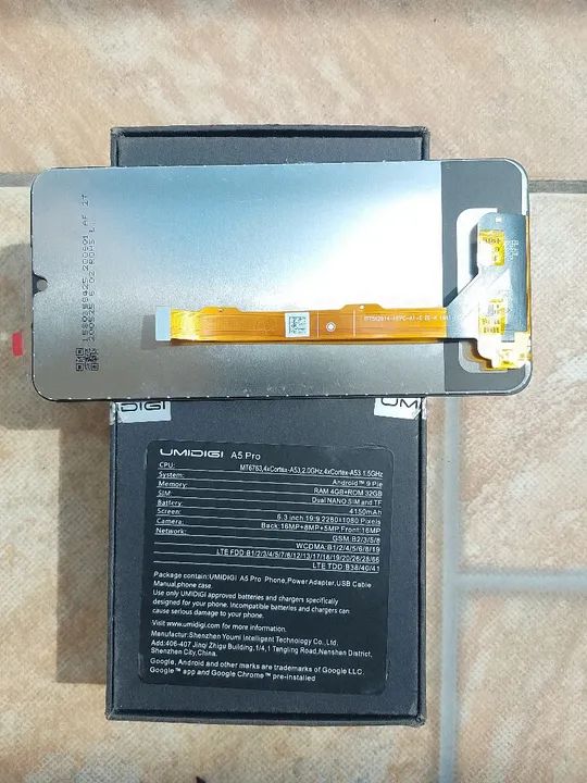 Tela mais touch Umidigi A5 Pro - Foto 5