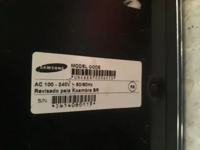 SAMSUNG UN46ES7000GXZD FONTE E SINAL (PREÇOS NA DESCRIÇÃO)