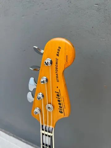 Baixo Giannini AE08B- c/ CAPTADOR FENDER JB-45 - Foto 4