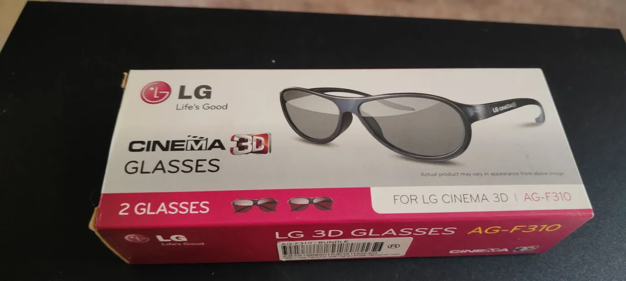 Óculos 3d LG
