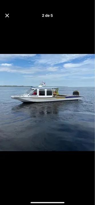 Lancha de Carga  7 lugares Top e Nova Aceito Propostas - Foto 8