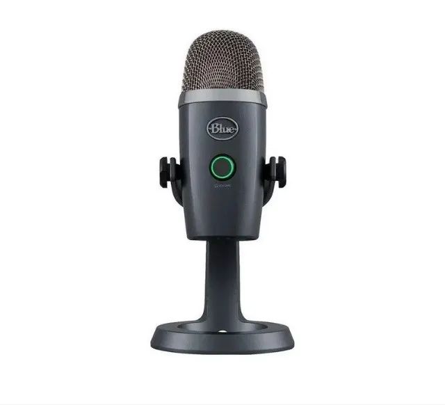 Microfone Condensador Usb Blue Yeti Nano - Cinza Shadow Grey - Foto 3