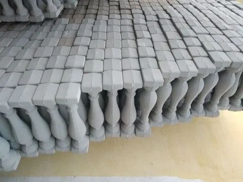 Balaustre, grade de concreto e canaleta - Foto 3