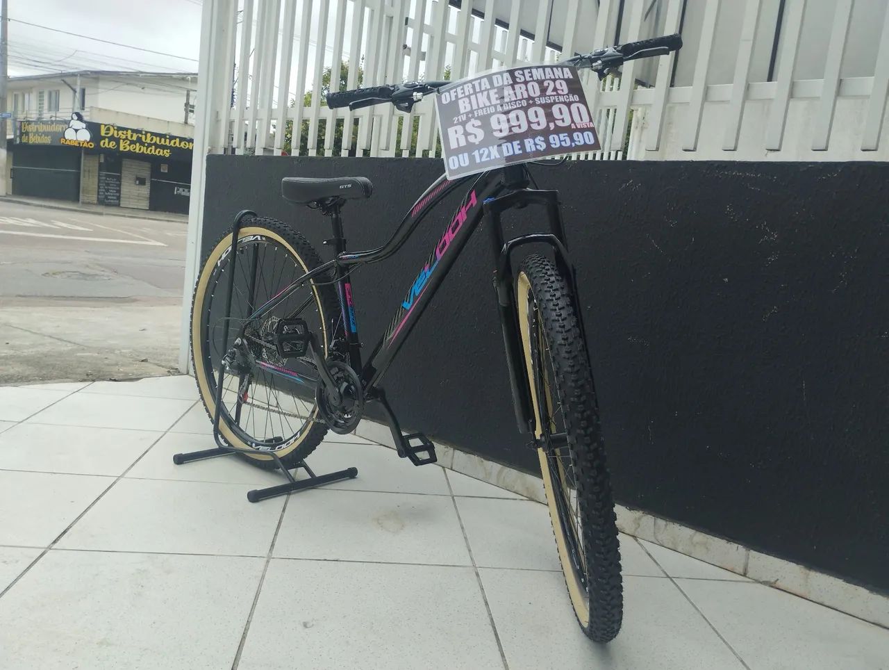 Bicicleta Aro 29 Velooh - 21V - Aluminio - Com Freio a Disco - Foto 3