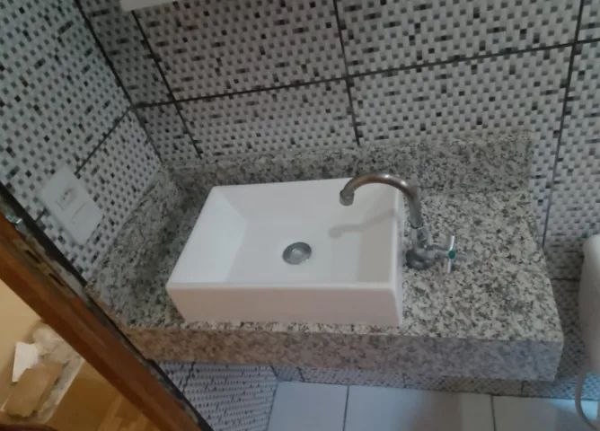 Lavatório / Pia Planejada - Granito Branco Fortaleza - Foto 3